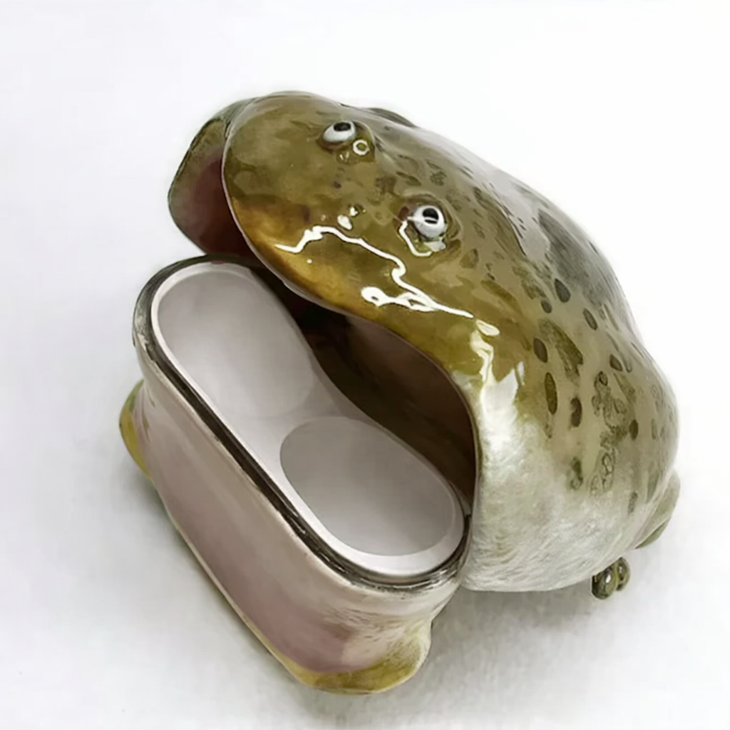 Frog Charging Case Replacement for Airpods Pro/Pro 2/ Pro 3/ Airpods 4 (Airpods not included)